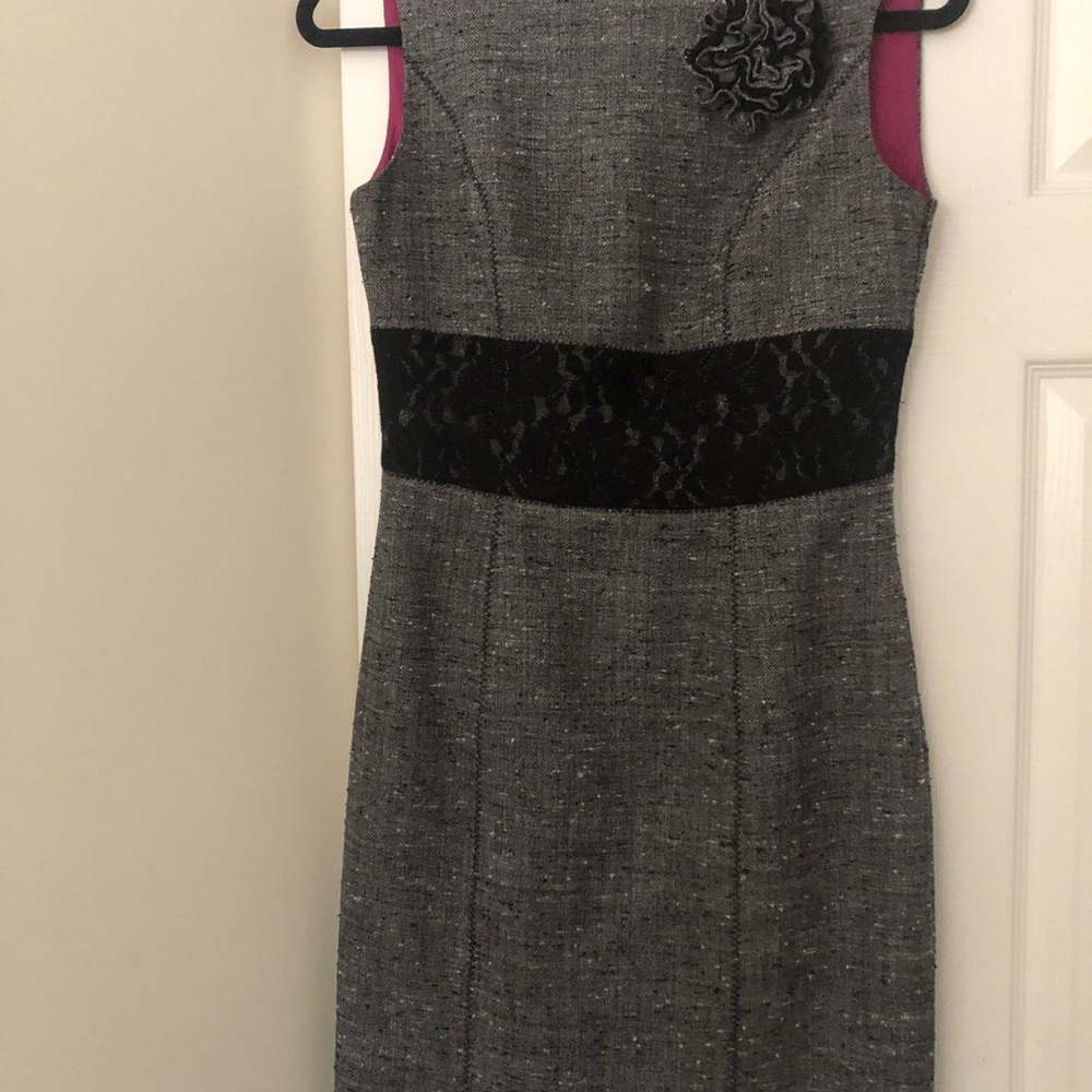 Elegant confetti tweed shift dress size 4